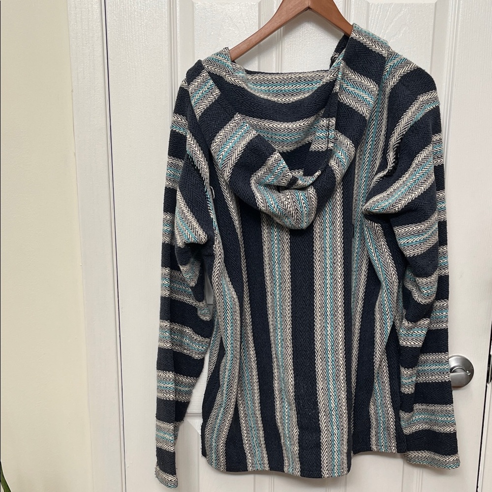 Original Senior Lopez Striped Baja Hoodie - Picture 2 of 4